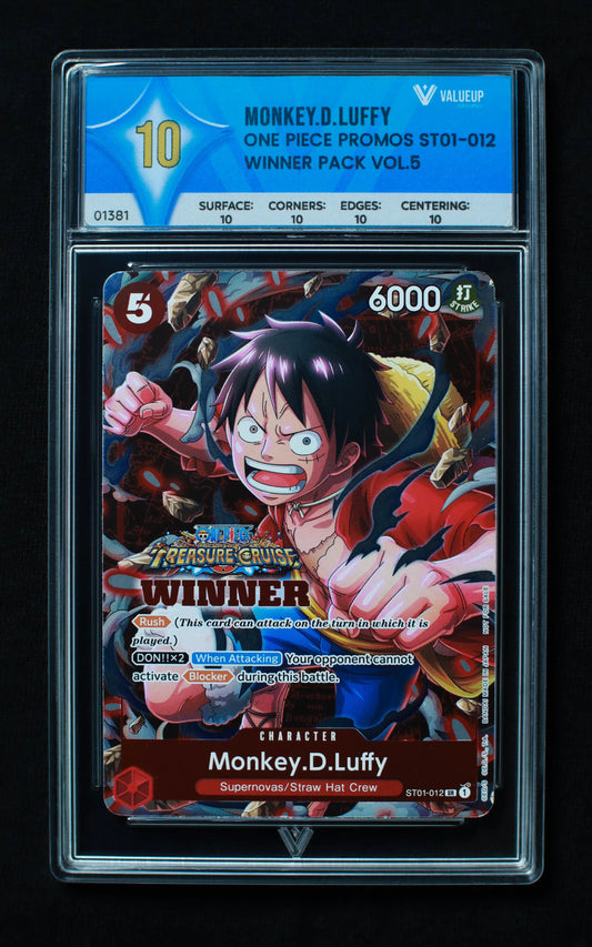 01381 MONKEY.D.LUFFY Grading Card