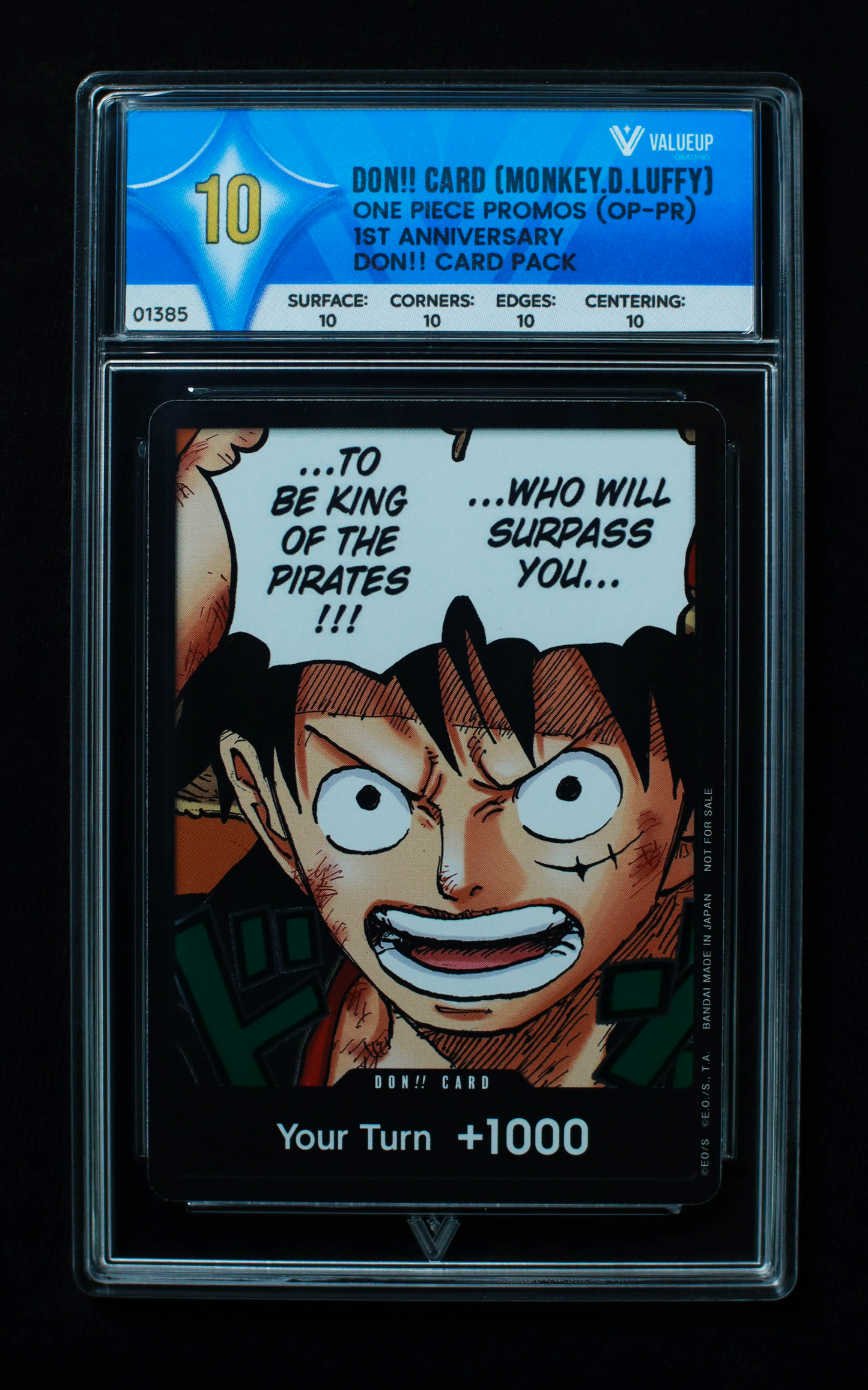 01385 DON!! CARD (MONKEY.D.LUFFY)