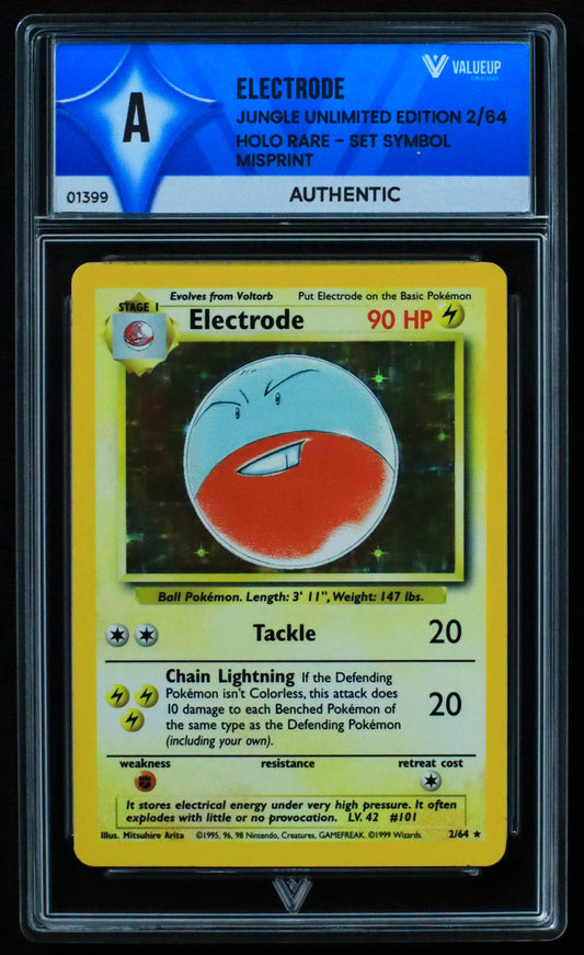 01399 ELECTRODE Grading Card