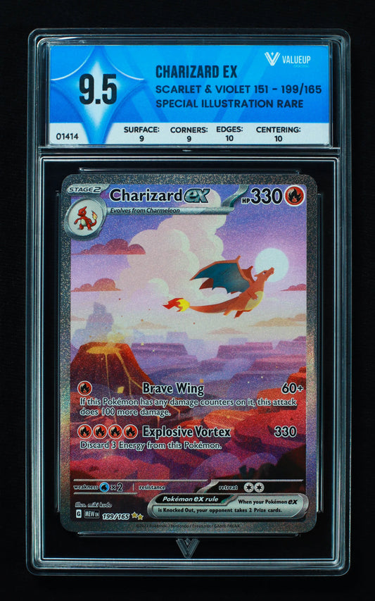 01414 CHARIZARD EX Grading Card