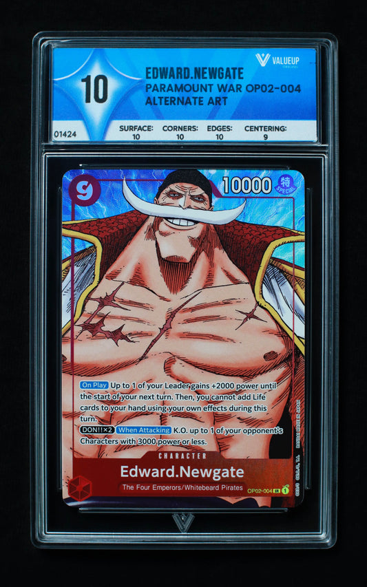 01424 EDWARD.NEWGATE Grading Card