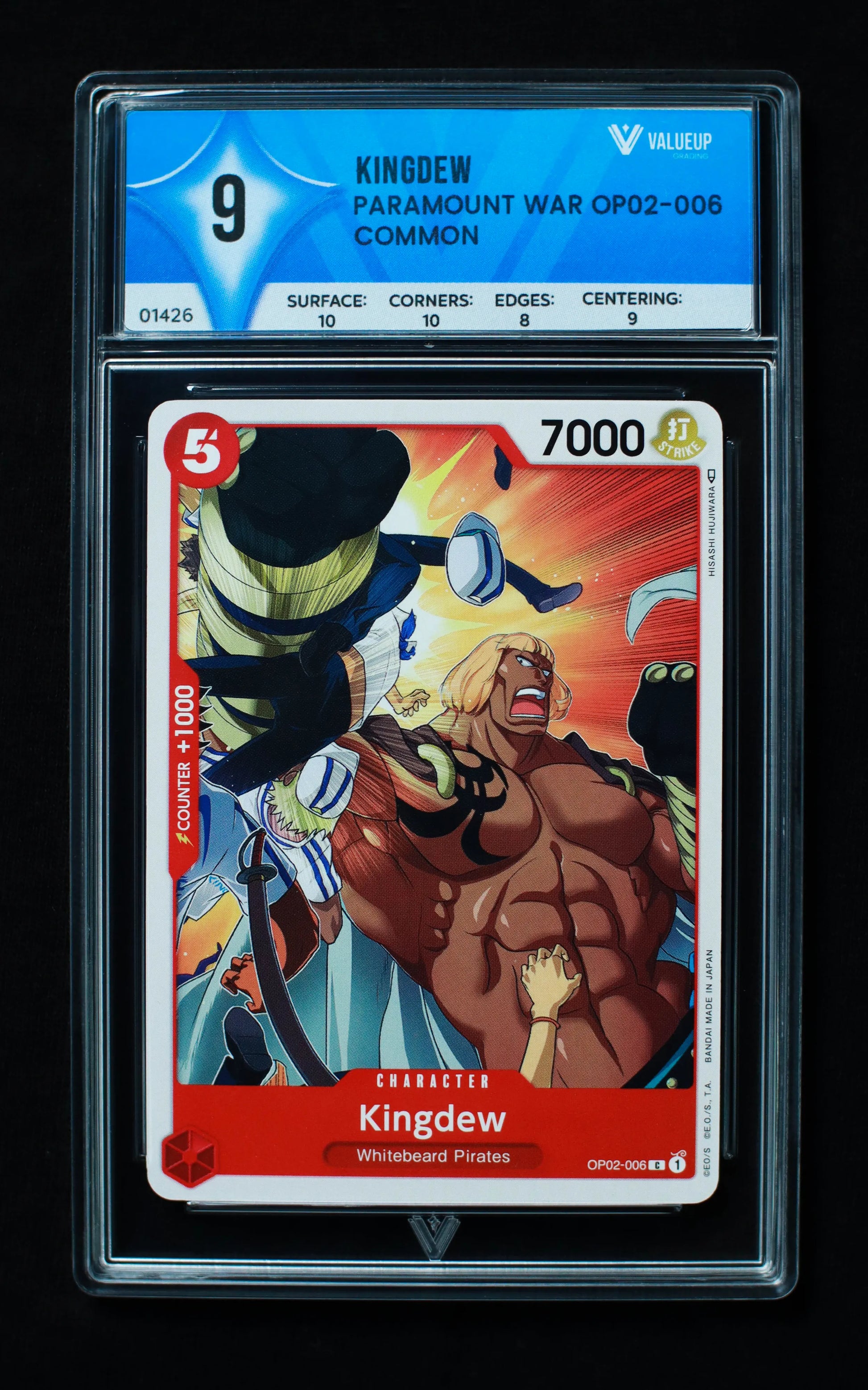 01426 KINGDEW Grading Card