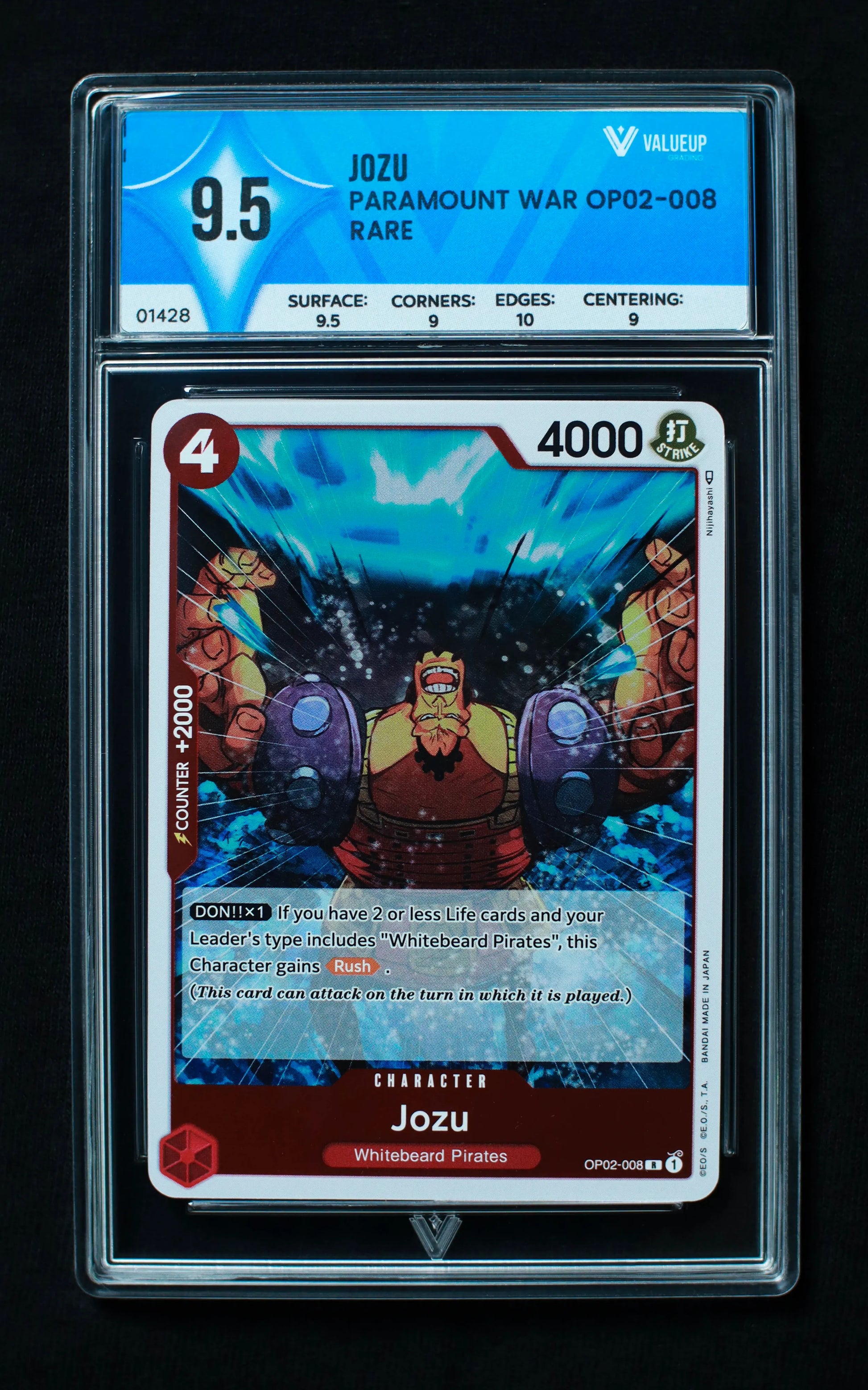 01428 JOZU Grading Card