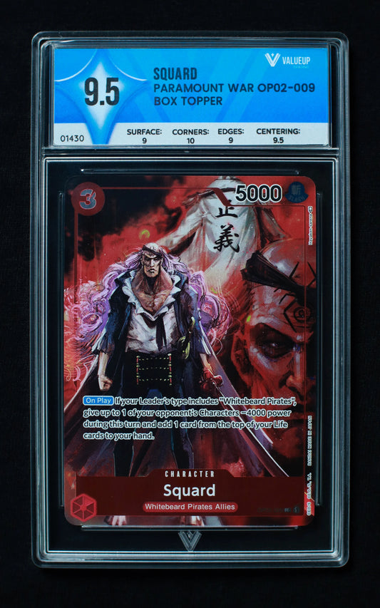 01430 SQUARD Grading Card
