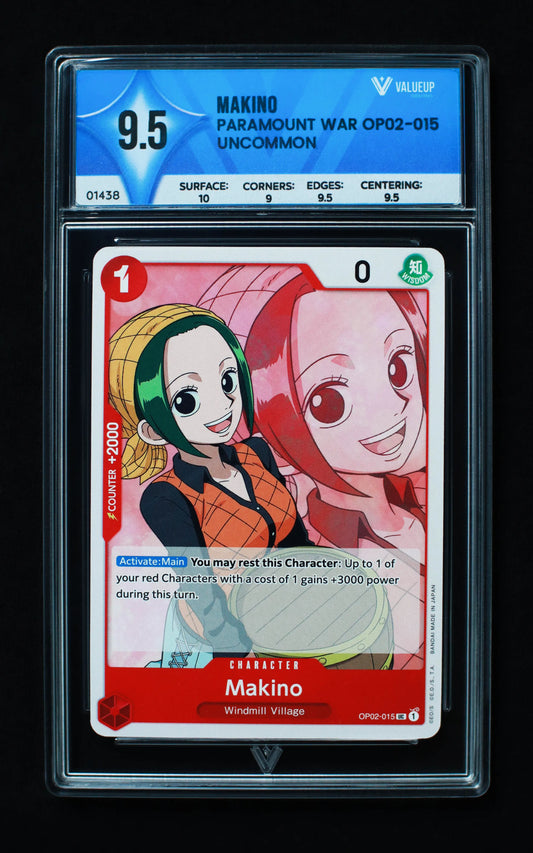 01438 MAKINO Grading Card