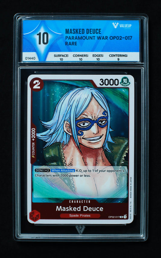 01440 MASKED DEUCE Grading Card