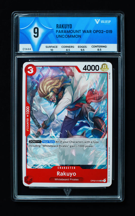01444 RAKUYO Grading Card