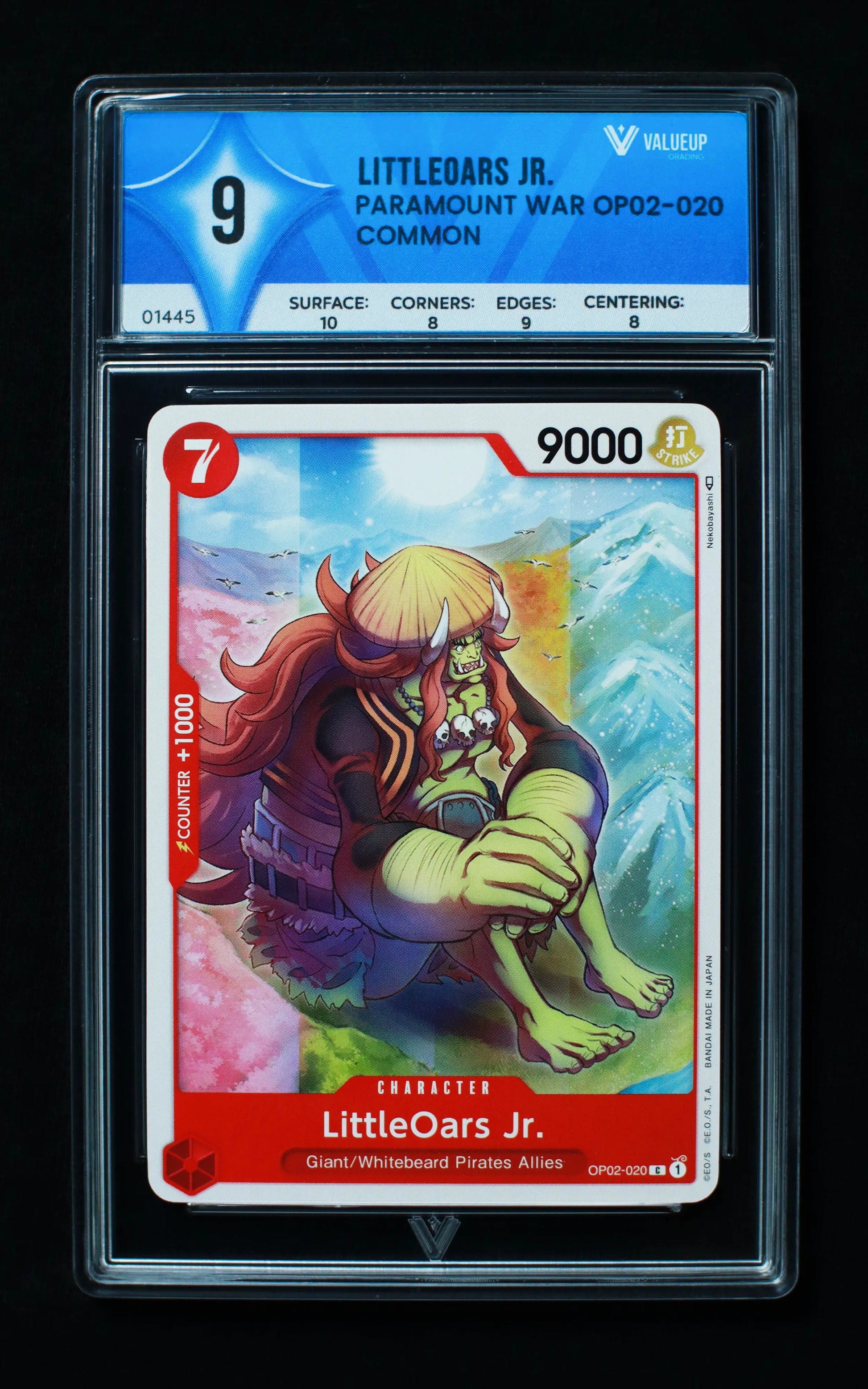 01445 LITTLEOARS JR. Grading Card
