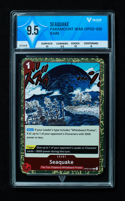01446 SEAQUAKE Grading Card
