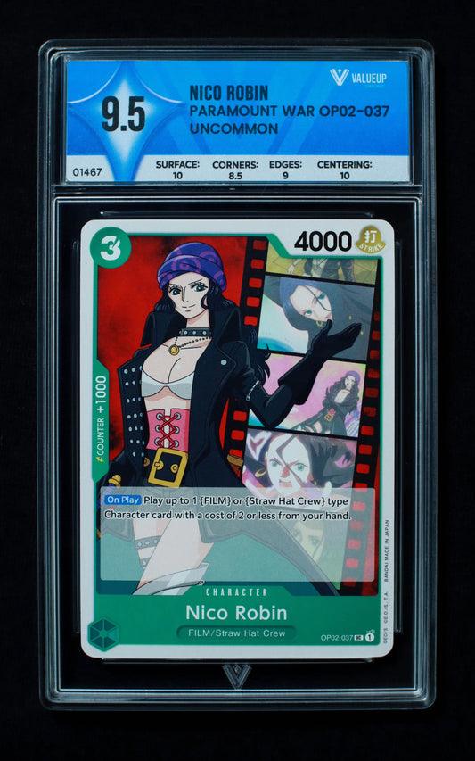 01467 NICO ROBIN Grading Card
