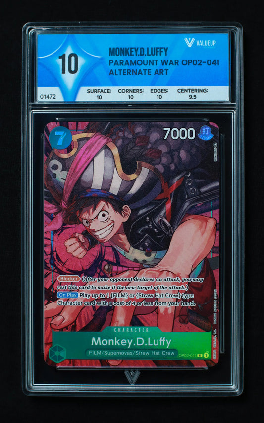 01472 MONKEY.D.LUFFY Grading Card