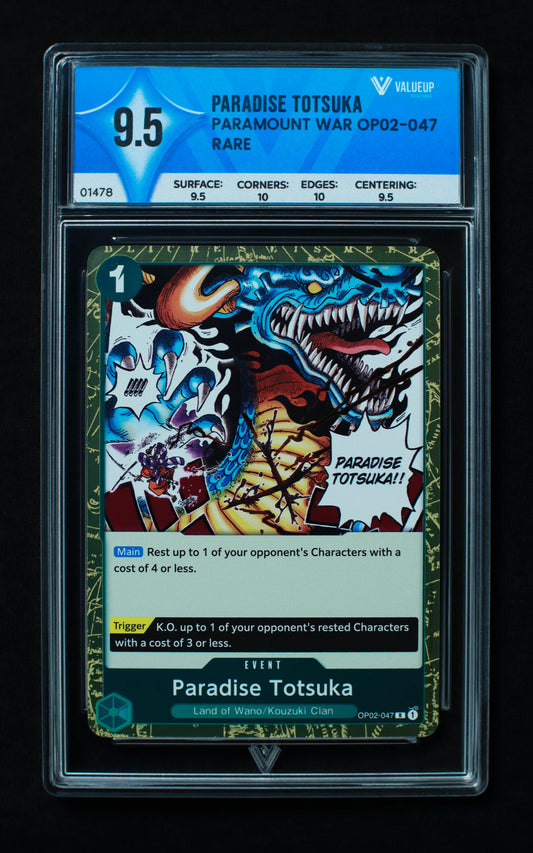 01478 PARADISE TOTSUKA Grading Card