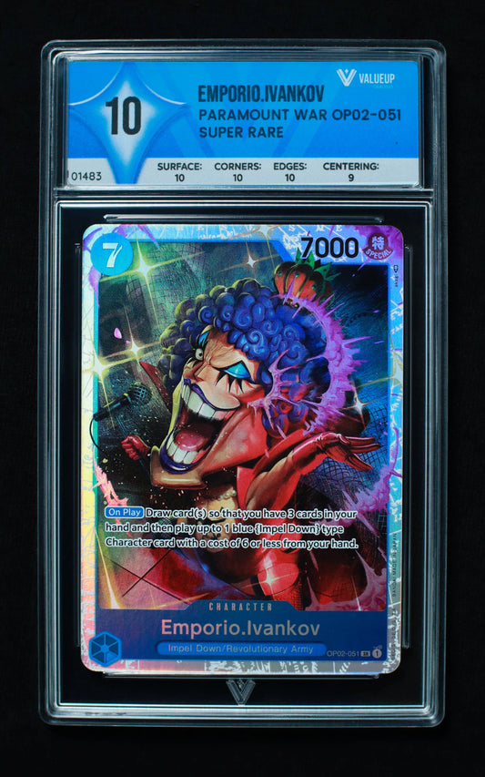 01483 EMPORIO. IVANKOV Grading Card