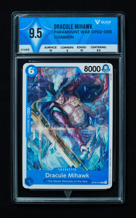 01488 DRACULE MIHAWK Grading Card