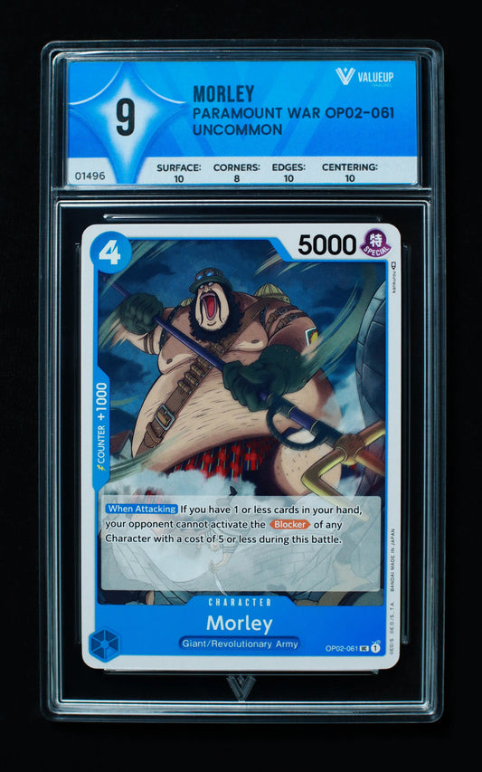 01496 MORLEY Grading Card