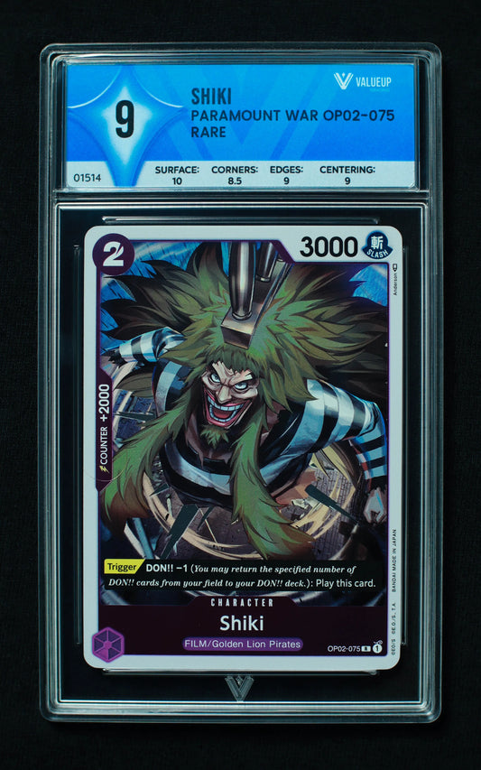 01514 SHIKI Grading Card