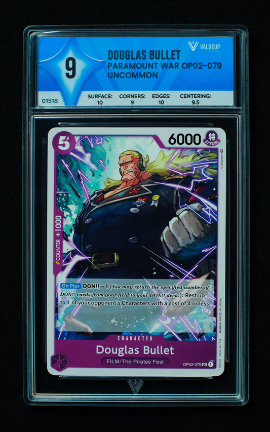 01518 DOUGLAS BUTTLET Grading Card