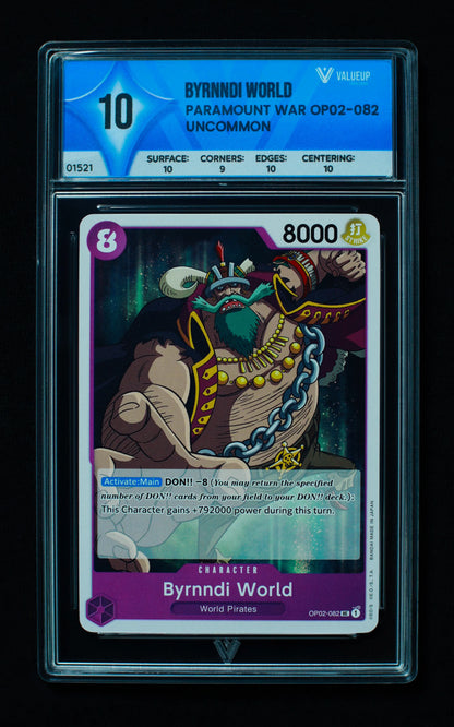 01521 BYRNNDI WORLD Grading Card