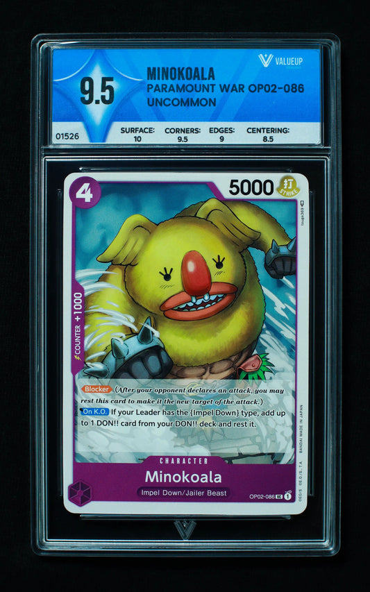 01526 MINOKOALA Grading Card