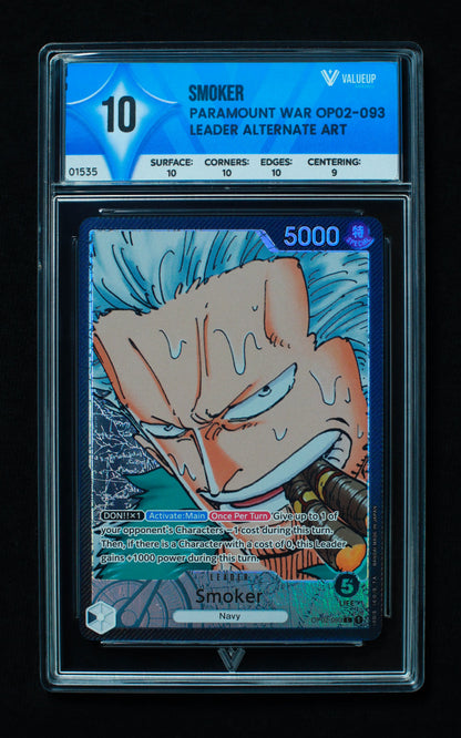 01535 SMOKER Grading Card