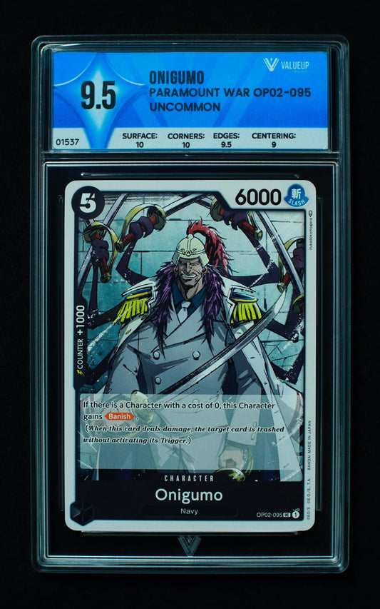 01537 ONIGUMO Grading Card