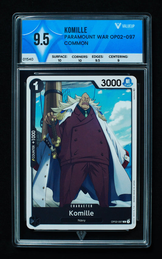 01540 KOMILLE Grading Card
