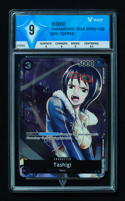 01550 TASHIGI Grading Card