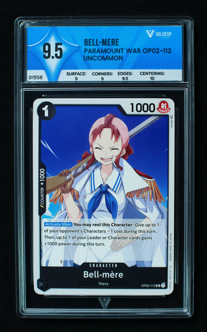 01558 BELL-MERE Grading Card