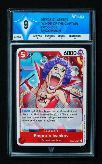 01578 EMPORIO.IVANKOV Grading Card
