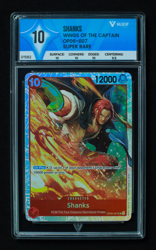 01582 SHANKS Grading Card