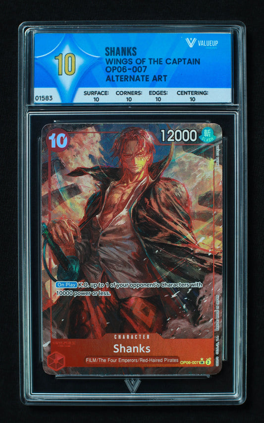 01583 SHANKS Grading Card