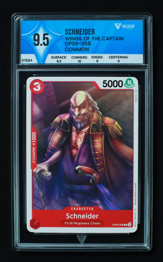 01584 SCHNEIDER Grading Card