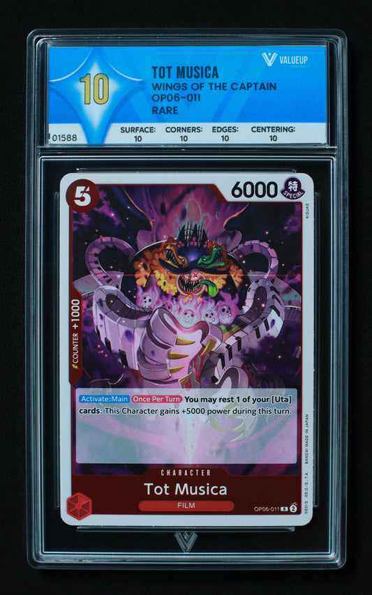 01588 TOT MUSICA Grading Card