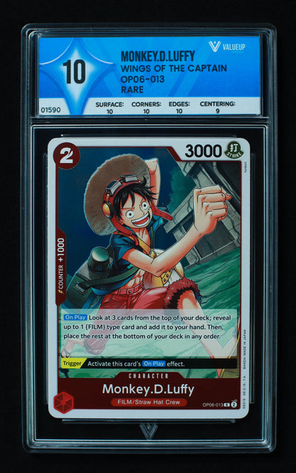 01590 MONKEY.D.LUFFY Grading Card