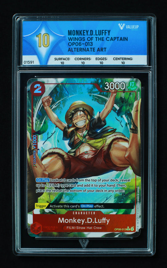 01591 MONKEY.D.LUFFY Grading Card