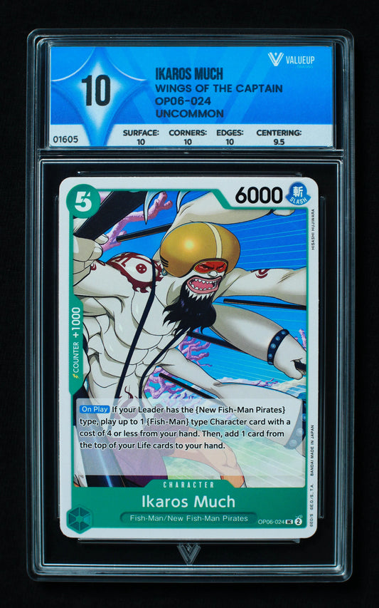 01605 IKAROS MUCH Grading Card