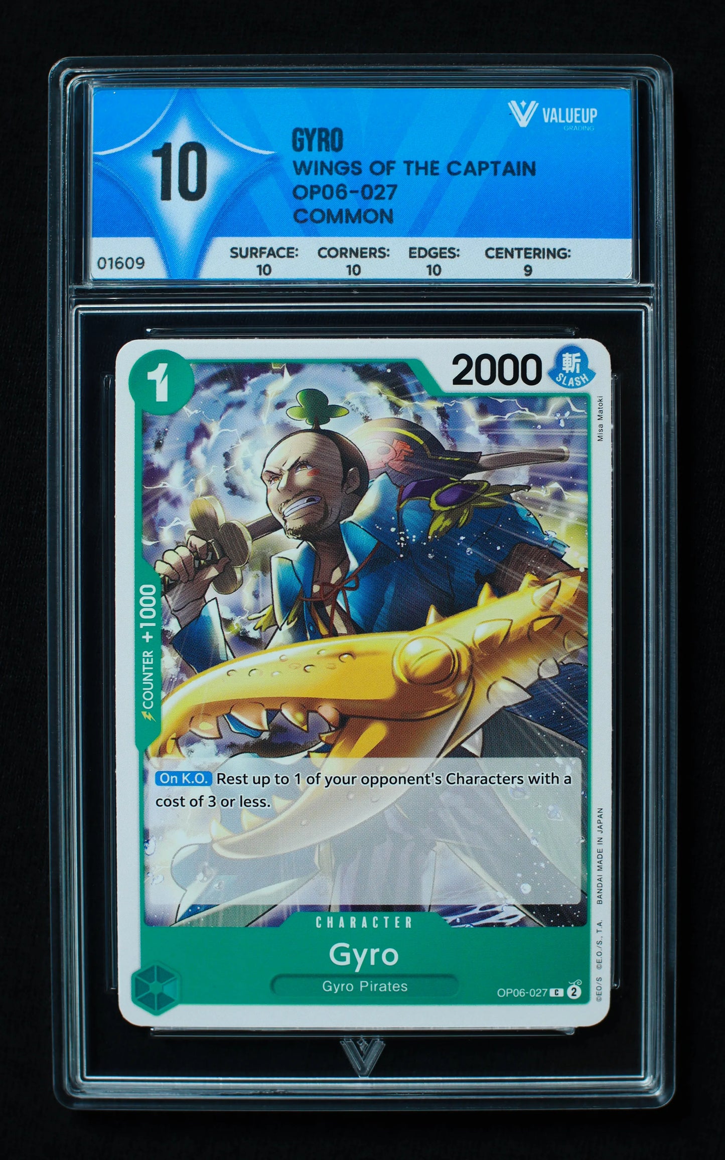 01609 GYRO Grading Card