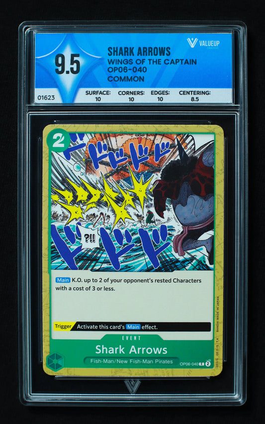 01623 SHARK ARROWS Grading Card