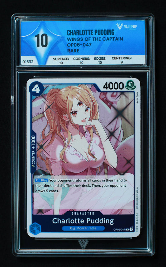 01632 CHARLOTTE PUDDING Grading Card