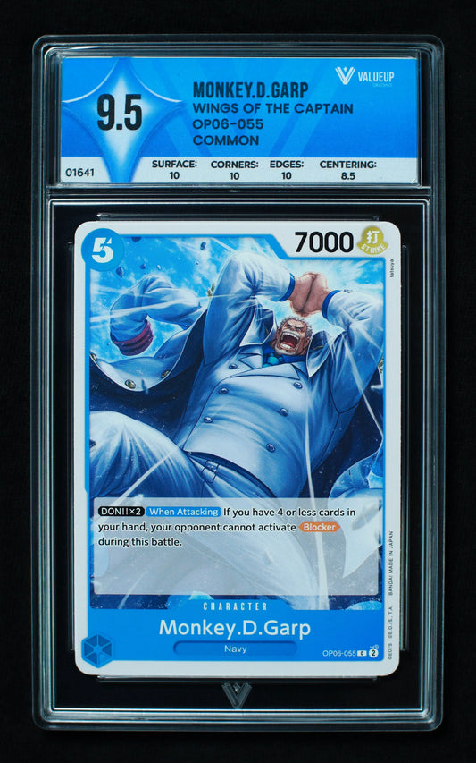 01641 MONKEY.D.GARP Grading Card
