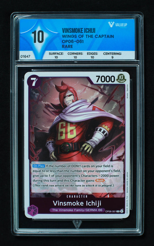 01647 VINSMOKE ICHIJI Grading Card