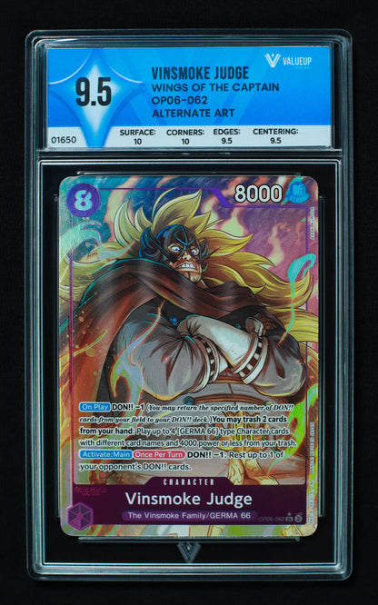 01650 VINSMOKE JUDGE Grading Card
