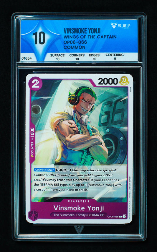 01654 VINSMOKE YONJI Grading Card