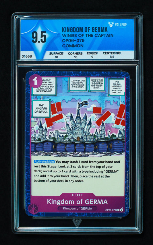 01668 KINGDOM OF GERMA Grading Card