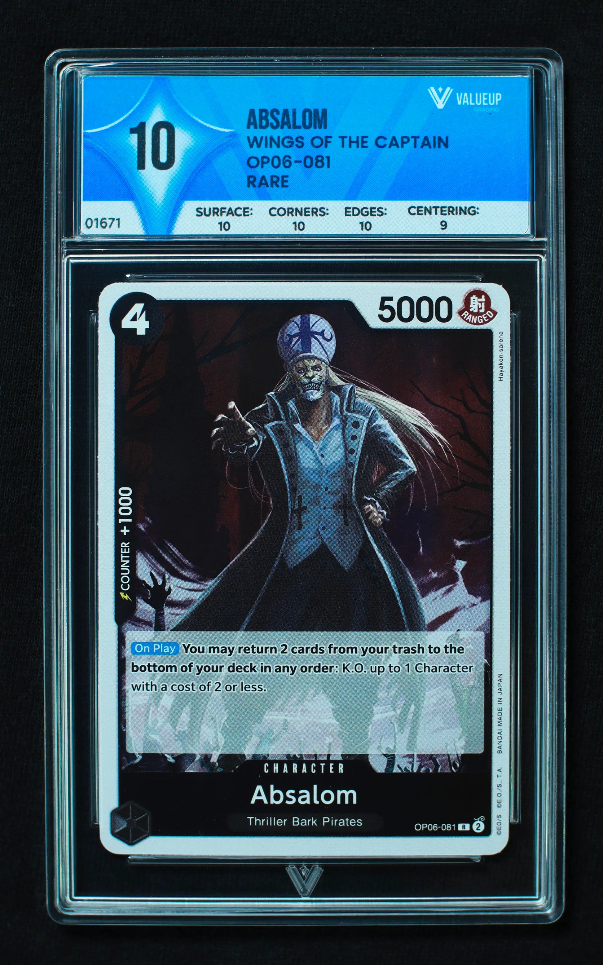 01671 ABSALOM Grading Card