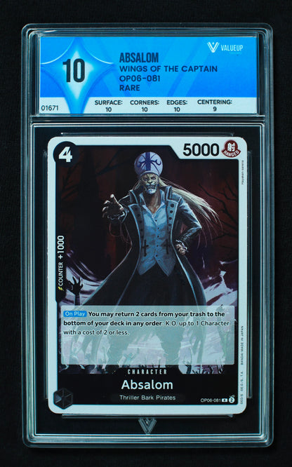 01671 ABSALOM Grading Card