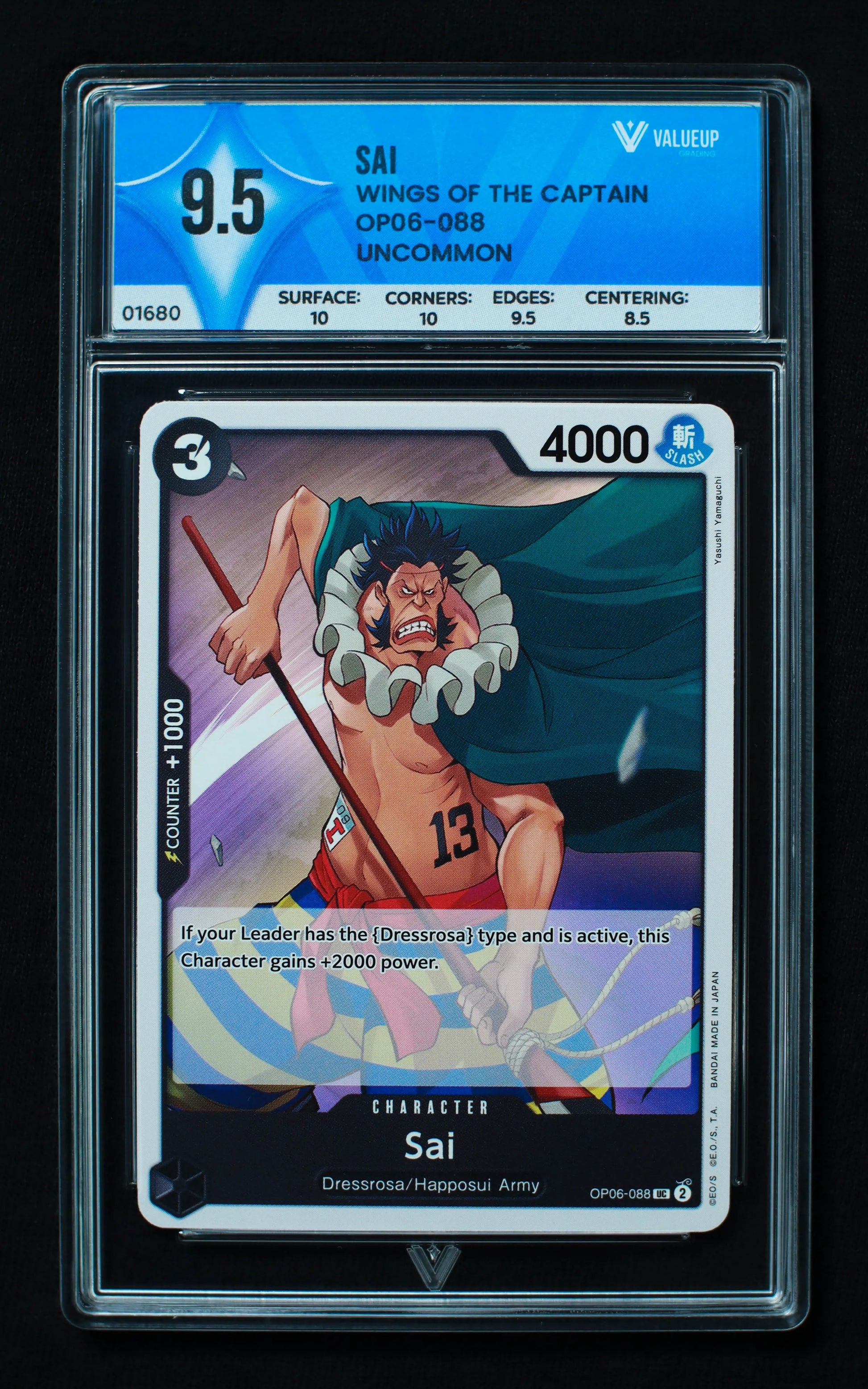 01680 SAI Grading Card