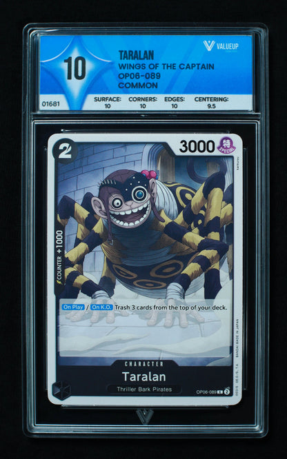 01681 TARALAN Grading Card