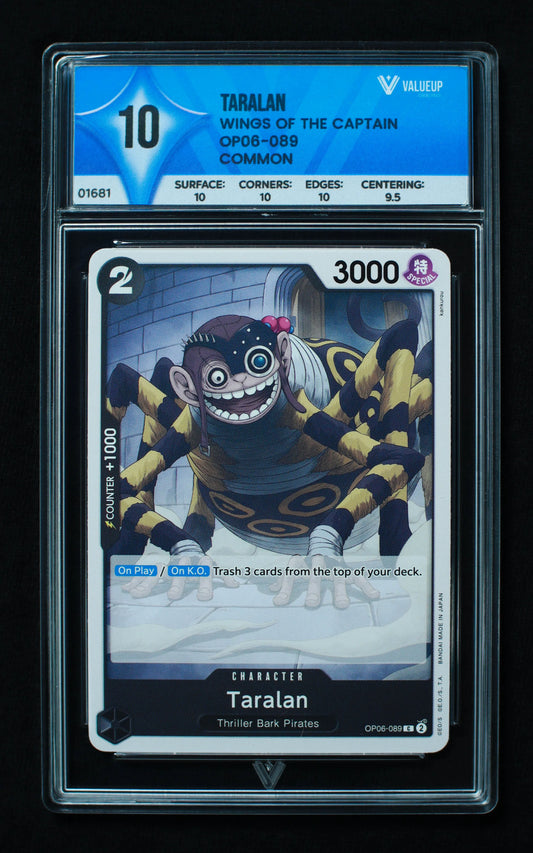 01681 TARALAN Grading Card