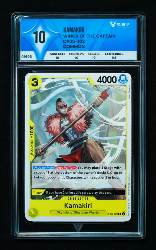 01696 KAMAKIRI Grading Card